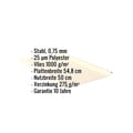 Stehfalzblech 33/500-LE | Dach | Anti-Tropf 1000 g/m² | Stahl 0,75 mm | 25 µm Polyester | 1015 - Hellelfenbein #2