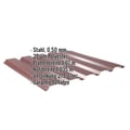 Trapezblech 35/207 | Wand | Stahl 0,50 mm | 25 µm Polyester | 3005 - Weinrot #2