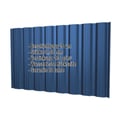 Trapezblech T18DR | Wand | Stahl 0,50 mm | 25 µm Polyester | 5010 - Enzianblau #2