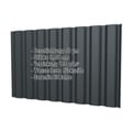Trapezblech T20M | Wand | Stahl 0,50 mm | 50 µm PURLAK® | 7016 - Anthrazitgrau #2