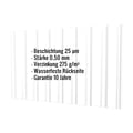 Trapezblech T20M | Wand | Stahl 0,50 mm | 25 µm Polyester | 9010 - Reinweiß #2