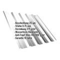 Trapezblech T35DR | Dach | Anti-Tropf 700 g/m² | Stahl 0,75 mm | 25 µm Polyester | 7035 - Lichtgrau #2