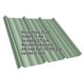 Trapezblech T45/333M | Dach | Anti-Tropf 700 g/m² | Stahl 0,75 mm | 25 µm Polyester | 6011 - Resedagrün #2