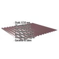 Wellblech 18/1064 | Dach | Anti-Tropf 1000 g/m² | Stahl 0,50 mm | 25 µm Polyester | 3005 - Weinrot #2