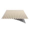 Wellblech 18/1064 | Dach | Anti-Tropf 1000 g/m² | Stahl 0,63 mm | 25 µm Polyester | 1015 - Hellelfenbein #6
