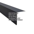 Pultabschluss | 20 x 25 cm | 85° | Stahl 0,50 mm | 80 µm Shimoco | 7016 - Anthrazitgrau #2