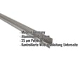 Sockelleiste | 5 x 2,5 x 2 cm | 100° | Aluminium 0,70 mm | 25 µm Polyester | 9007 - Graualuminium #2