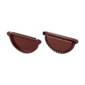 Stahl Dachrinnen Sparpaket 5 m | Ø 125/90 mm | 8017 - Schokoladenbraun #5