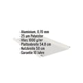 Stehfalzblech 33/500-LE | Dach | Anti-Tropf 1000 g/m² | Aluminium 0,70 mm | 25 µm Polyester | 9006 - Weißaluminium #2