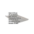 Stehfalzblech 33/500-LR | Dach | Anti-Tropf 700 g/m² | Stahl 0,50 mm | 25 µm Polyester | 9007 - Graualuminium #2