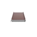 Stehfalzblech 33/500-LR | Dach | Anti-Tropf 700 g/m² | Aluminium 0,70 mm | 25 µm Polyester | 8012 - Rotbraun #7