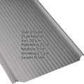 Stehfalzblech PD-510-S | Mikro | Anti-Tropf 700 g/m² | Stahl 0,50 mm | 25 µm Polyester | 9007 - Graualuminium #2