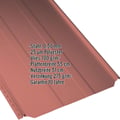 Stehfalzblech PD-510-S | Trapez | Anti-Tropf 700 g/m² | Stahl 0,50 mm | 25 µm Polyester | 3016 - Korallenrot #2