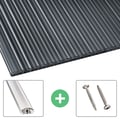 Polycarbonat Stegplatte | 16 mm | Profil A4 | Sparpaket | Plattenbreite 98 cm | Graphit | X-Struktur | Breite 3,08 m | Länge 2,00 #1
