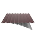 Trapezblech 20/1100 | Dach | Anti-Tropf 1000 g/m² | Stahl 0,50 mm | 25 µm Polyester | 3005 - Weinrot #9