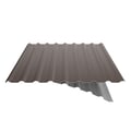 Trapezblech 20/1100 | Dach | Anti-Tropf 1000 g/m² | Stahl 0,75 mm | 25 µm Polyester | 8011 - Nussbraun #9