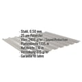 Trapezblech 20/1100 | Dach | Anti-Tropf 2400 g/m² | Stahl 0,50 mm | 25 µm Polyester | 9007 - Graualuminium #2