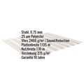 Trapezblech 20/1100 | Dach | Anti-Tropf 2400 g/m² | Stahl 0,75 mm | 25 µm Polyester | 9002 - Grauweiß #2