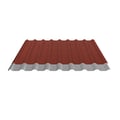 Trapezblech 20/1100 | Dach | Anti-Tropf 2400 g/m² | Stahl 0,50 mm | 35 µm Mattpolyester | 29 - Rot #5