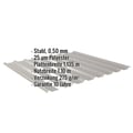 Trapezblech 20/1100 | Dach | Stahl 0,50 mm | 25 µm Polyester | 9007 - Graualuminium #2