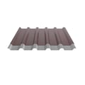 Trapezblech 35/207 | Dach | Anti-Tropf 1000 g/m² | Stahl 0,50 mm | 25 µm Polyester | 3005 - Weinrot #8