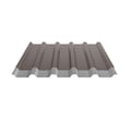 Trapezblech 35/207 | Dach | Anti-Tropf 1000 g/m² | Stahl 0,75 mm | 25 µm Polyester | 8011 - Nussbraun #8