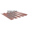 Trapezblech 35/207 | Dach | Aluminium 0,70 mm | 25 µm Polyester | 8012 - Rotbraun #2