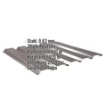 Trapezblech 35/207 | Wand | Stahl 0,63 mm | 25 µm Polyester | 8017 - Schokoladenbraun #2