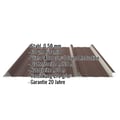 Trapezblech 45/333 | Dach | Anti-Tropf 2400 g/m² | Stahl 0,50 mm | 60 µm Puramid | 8017 - Schokoladenbraun #2