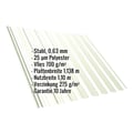Trapezblech T18DR | Dach | Anti-Tropf 700 g/m² | Stahl 0,63 mm | 25 µm Polyester | 9002 - Grauweiß #2