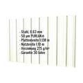 Trapezblech T18DR | Wand | Stahl 0,63 mm | 50 µm PURLAK® | 9002 - Grauweiß #2
