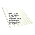 Trapezblech T20M | Dach | Anti-Tropf 700 g/m² | Stahl 0,63 mm | 50 µm PURLAK® | 9002 - Grauweiß #2