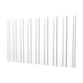Trapezblech T20M | Wand | Stahl 0,50 mm | 25 µm Polyester | 9010 - Reinweiß #1