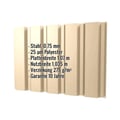 Trapezblech T35/207M | Wand | Stahl 0,75 mm | 25 µm Polyester | 1015 - Hellelfenbein #2