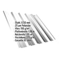 Trapezblech T35DR | Dach | Anti-Tropf 700 g/m² | Stahl 0,50 mm | 25 µm Polyester | 7035 - Lichtgrau #2
