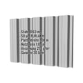 Trapezblech T35DR | Wand | Stahl 0,63 mm | 50 µm PURLAK® | 9006 - Weißaluminium #2