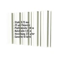 Trapezblech T35DR | Wand | Stahl 0,75 mm | 25 µm Polyester | 9002 - Grauweiß #2