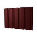 Trapezblech T35M | Wand | Aluminium 0,70 mm | 25 µm Polyester | 8012 - Rotbraun #1