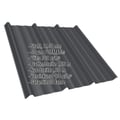 Trapezblech T45/333M | Dach | Anti-Tropf 700 g/m² | Stahl 0,50 mm | 50 µm PURMAT® | 033 - Schwarz #2
