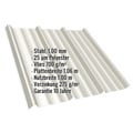 Trapezblech T45/333M | Dach | Anti-Tropf 700 g/m² | Stahl 1,00 mm | 25 µm Polyester | 9002 - Grauweiß #2