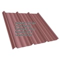 Trapezblech T45/333MD | Dach | Aluminium 0,70 mm | 25 µm Polyester | 8012 - Rotbraun #2