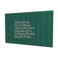 Trapezblech T7M | Wand | Stahl 0,50 mm | 25 µm Polyester | 6005 - Moosgrün #2