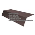 Traufenblech | 12,5 cm x 7 cm x 2,00 m | Stahl 0,50 mm | 50 µm PURLAK® | 8017 - Schokoladenbraun #2
