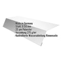 Traufenblech | 12,5 cm x 7 cm x 2,00 m | Stahl 0,50 mm | 25 µm Polyester | 7035 - Lichtgrau #2