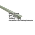 Traufenblech | 5 x 5 cm | 100° | Stahl 0,50 mm | 25 µm Polyester | 6011 - Resedagrün #2