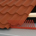 Traufenlüftungskamm | Rolle 5,00 m | Ziegelrot #2