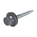 Verzinkte Schrauben | Für Montage Tiefsicke auf Holzkonstruktion | 4,8 x 35 mm E14 | Graphitgrau #1
