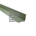 Wandanschluss | 16 x 11,5 cm | 95° | Stahl 0,50 mm | 25 µm Polyester | 6011 - Resedagrün #2