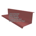 Wandanschluss | Typ 1 | 10 cm x 11 cm x 2,00 m | 90° | Stahl 0,75 mm | 25 µm Polyester | 8012 - Rotbraun #2
