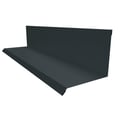 Wandanschluss | Typ 2 | 10 cm x 11 cm x 2,00 m | 90° | Stahl 0,75 mm | 50 µm PURLAK® | 7016 - Anthrazitgrau #1